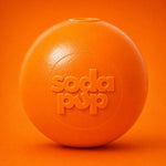 Balle couineuse PUP-X orange pour chien