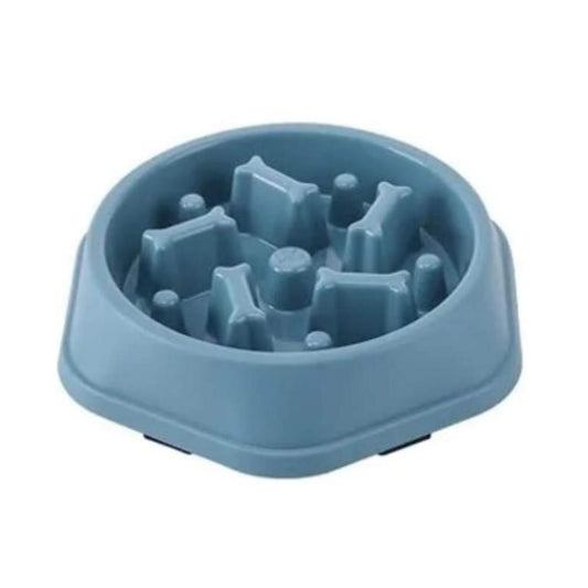 Gamelle Anti-Glouton - Bleue