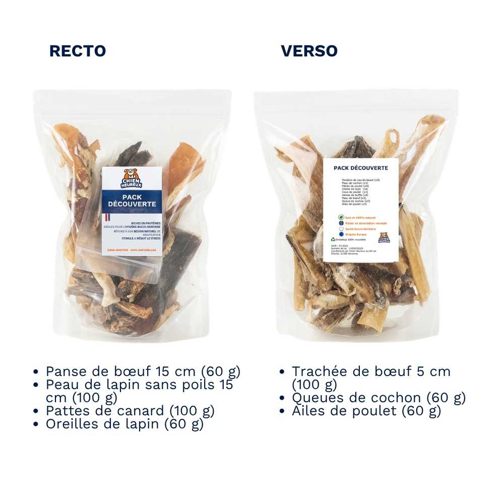 Pack Découverte - 100% naturel