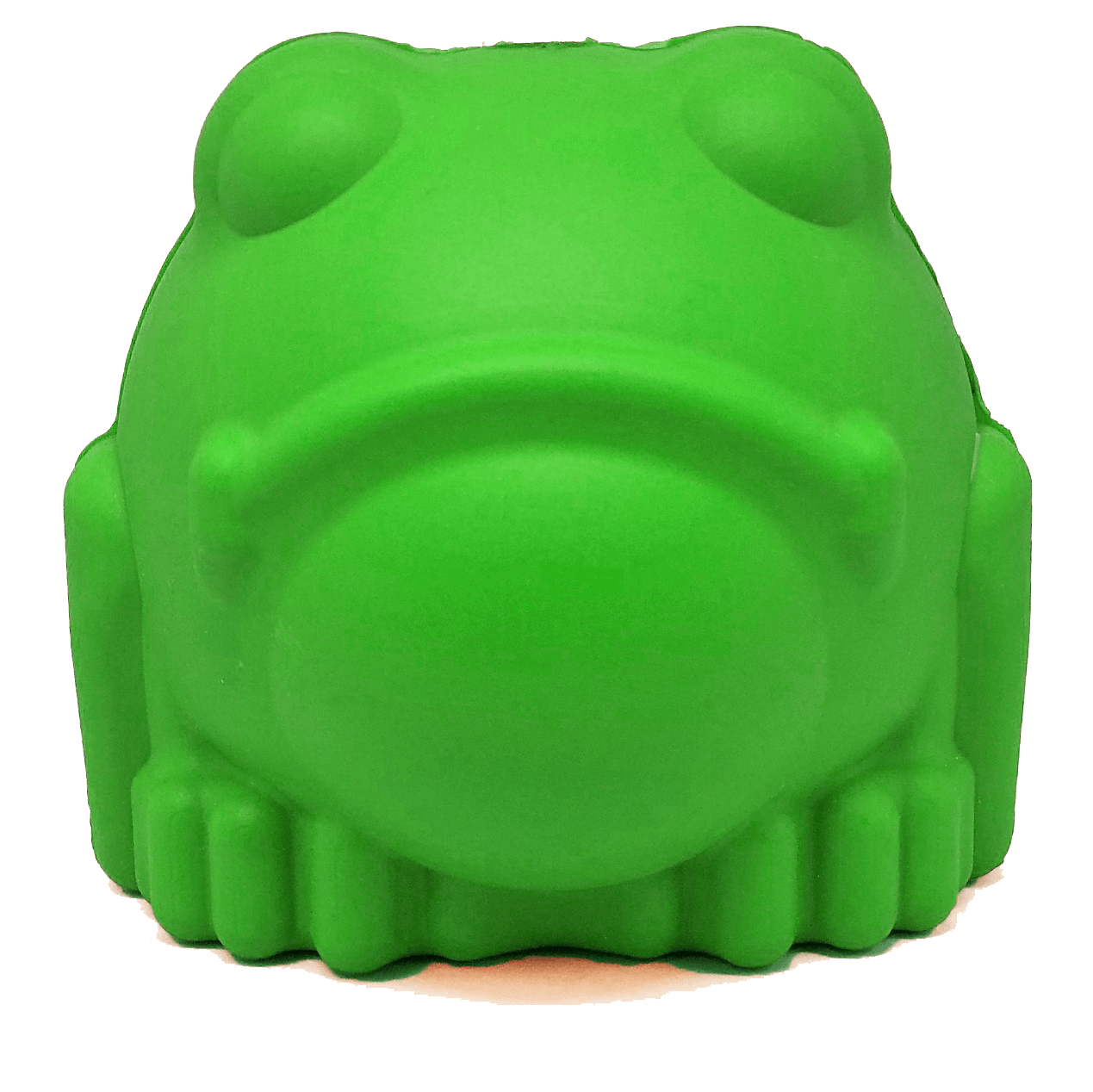 Grenouille distributrice de friandises verte pour chien