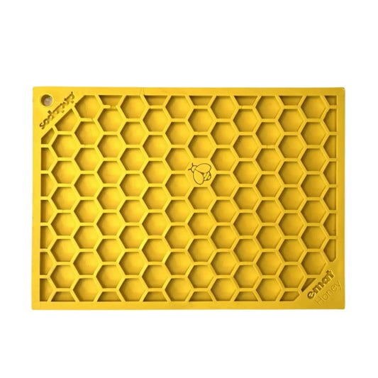Tapis de léchage | Alvéoles de miel